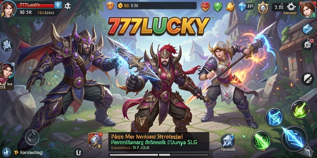 Screenshot gameplay menarik dari 777LUCKY yang menunjukkan aksi SLG.