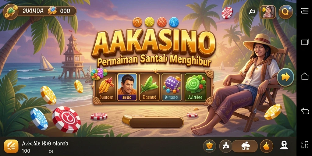 Tampilan seru dari gameplay AAKASINO yang mengasyikkan.