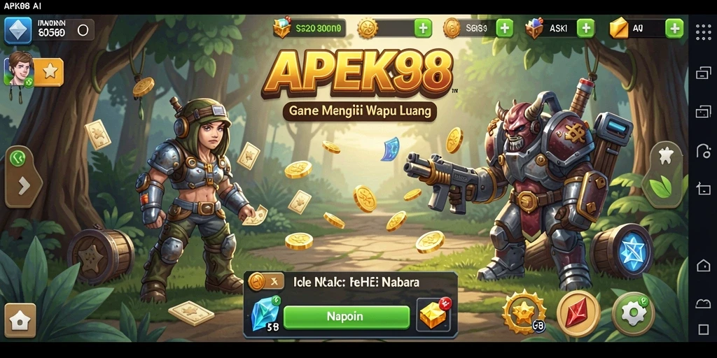 Tampilan gameplay APEK88 yang menarik dan dinamis.