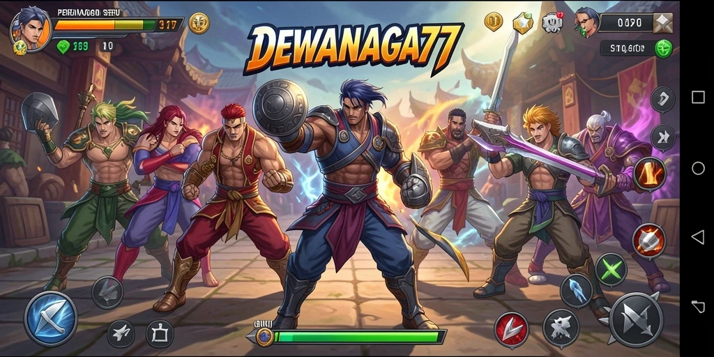 Tampilan menarik dari gameplay DEWANAGA77 yang penuh aksi.