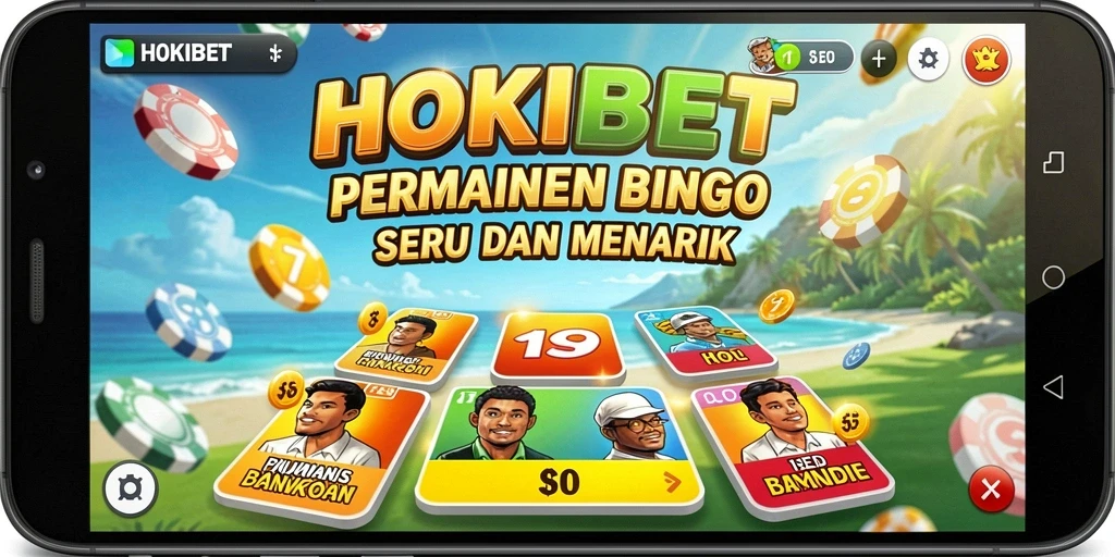 Gameplay HOKIBET yang penuh keseruan saat bermain Bingo.