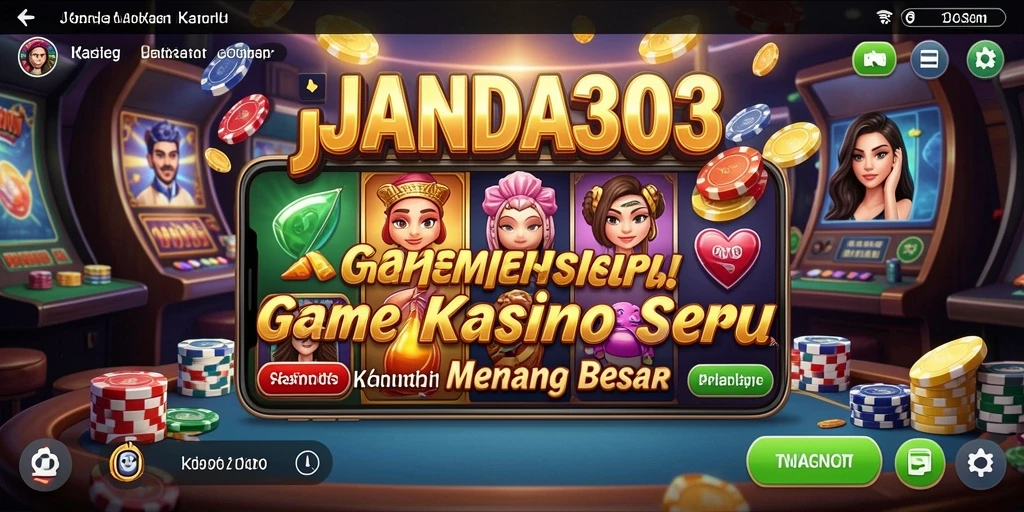 Tampilan gameplay JANDA303 yang memukau dan penuh warna.