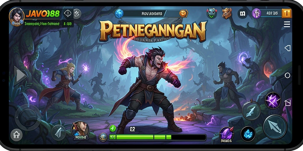 Tampak gameplay menantang dalam JAVO88 saat menjelajahi dunia petualangan.