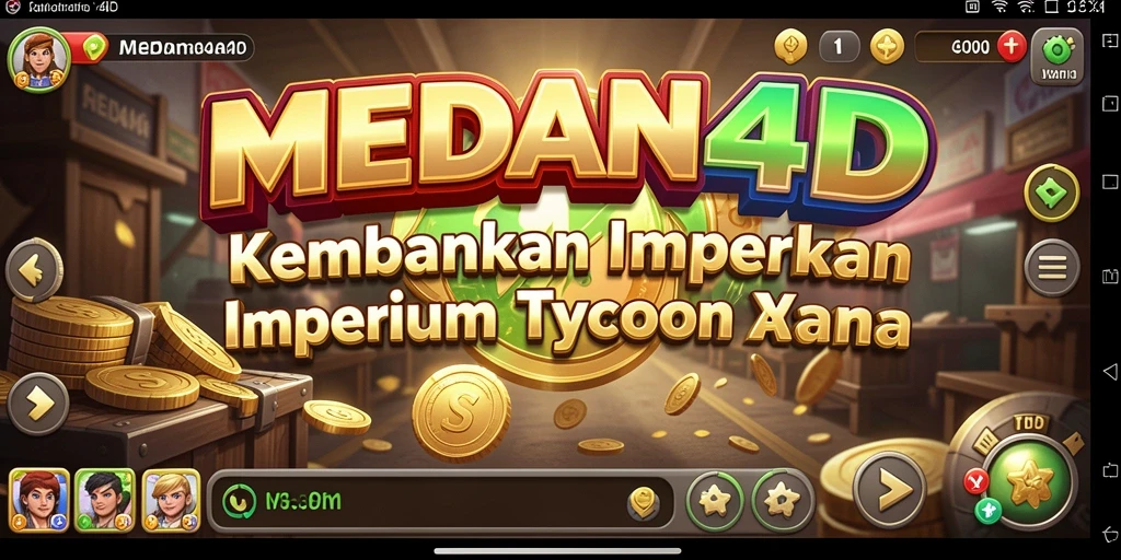 Tampilan menarik saat bermain MEDAN4D dengan nuansa Tycoon.