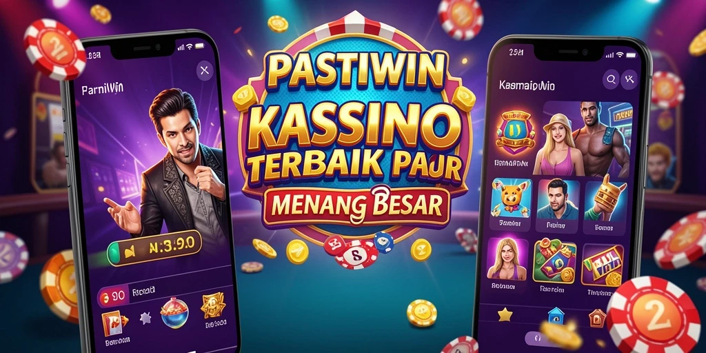 Tampilan menarik dari gameplay Kasino di PASTIWIN