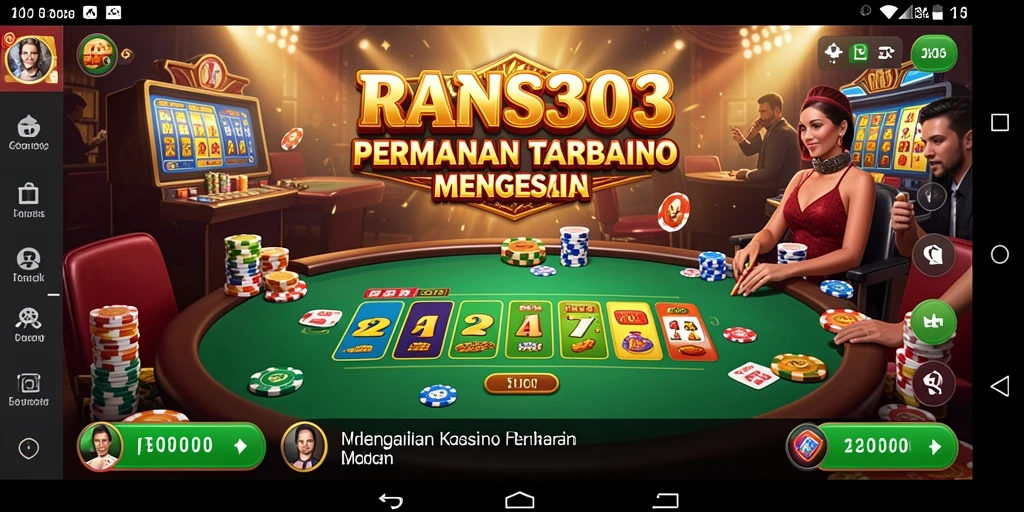 Tampilan menarik dari gameplay Kasino RANS303 yang mengasyikkan.