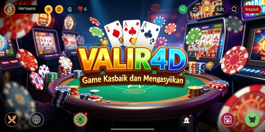 Tampilan seru dari gameplay Kasino VALIR4D yang penuh tantangan.