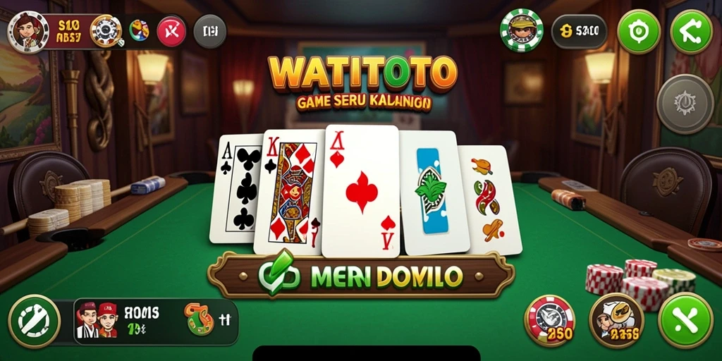 Tampilan gameplay seru dari WATITOTO dengan grafis yang menarik.